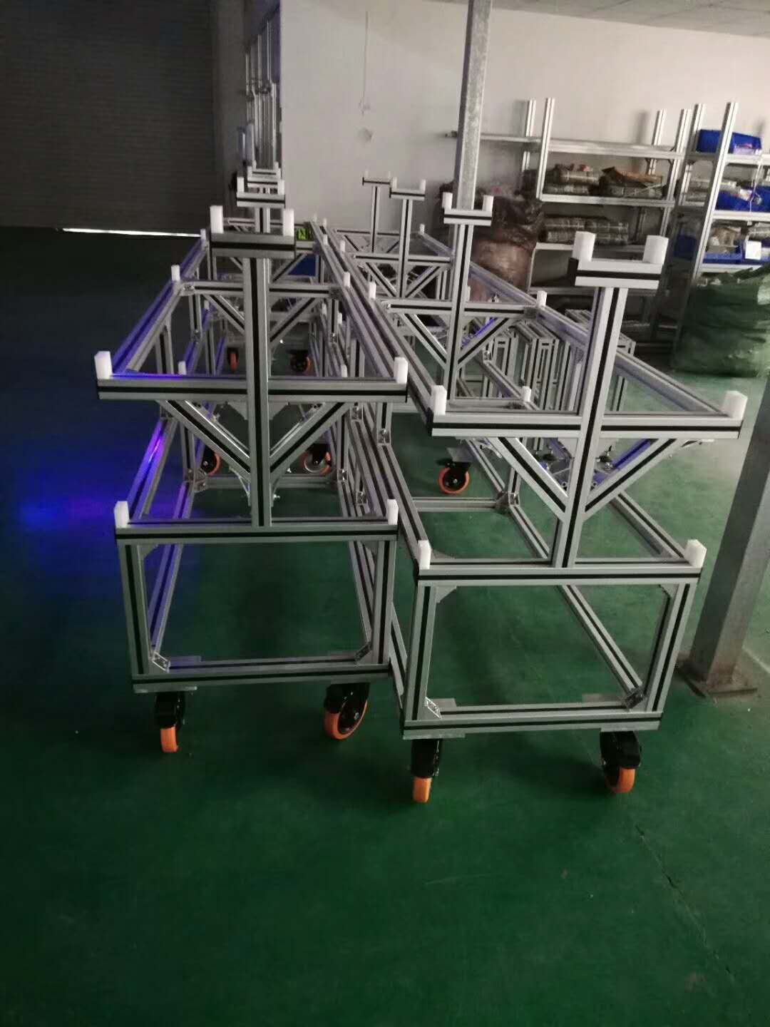 可移动铝型材推车